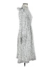 Shein Polka Dots Gray Casual Dress Size 6 - photo 4