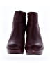 Kork-Ease Burgundy Ankle Boots Size 8 1/2 - photo 2