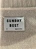Sunday Best Tan Sweater Vest Size M - photo 7