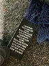 ANNTHONY 100% Nylon Blue Kimono Size XL - photo 8