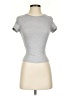 Shein Gray Short Sleeve Turtleneck Size XXS - photo 1