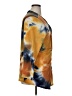 Ashley Blue Tie-dye Orange Cardigan Size 1X - photo 4