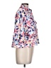 Unbranded Print Pink Short Sleeve Blouse Size L (estimated) - photo 4
