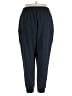 Unbranded 100% Polyester Solid Blue Casual Pants Size XXL - photo 2