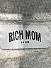 Rich Mom Gear Gray Sweatshirt Size L - photo 7
