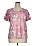 Unbranded Pink Short Sleeve Blouse Size XL - photo 1
