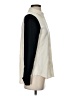 POPSUGAR 100% Polyester Color Block Ivory Long Sleeve Blouse Size XS - photo 4
