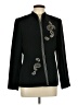 Studio 1 100% Polyester Paisley Black Blazer Size 10 - photo 1