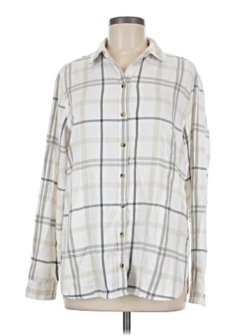 Jachs Girlfriend Long Sleeve Button-Down Shirt (view 1)