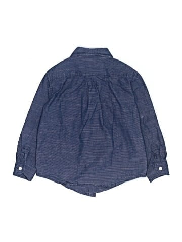 Janie and Jack Long Sleeve Button-Down Shirt (view 2)