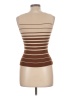 Finity Brown Sleeveless Top Size L - photo 2