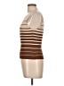 Finity Brown Sleeveless Top Size L - photo 5