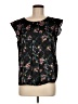 Tahari by ASL 100% Polyester Black Sleeveless Blouse Size M - photo 1