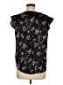 Tahari by ASL 100% Polyester Black Sleeveless Blouse Size M - photo 2