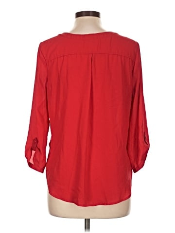 Lily White 3/4 Sleeve Blouse (view 2)