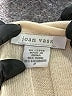 Joan Vass Color Block Blue Wool Pullover Sweater Size 10 (2) - photo 7