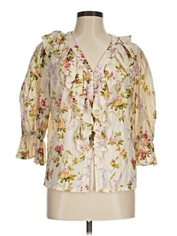 mille Resort & Travel 3/4 Sleeve Blouse (view 1)