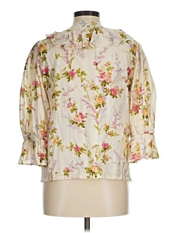 mille Resort & Travel 3/4 Sleeve Blouse (view 2)