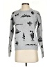 Cambridge Dry Goods Graphic Gray Pullover Sweater Size S - photo 1