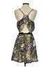 Unbranded Paisley Purple Cocktail Dress Size XXS (estimated) - photo 2