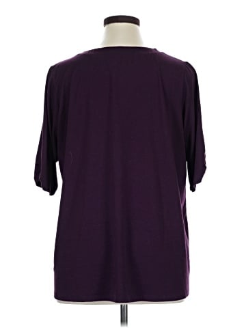 Perseption Concept Short Sleeve Blouse (view 2)