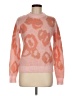 Bianco & Blu Hearts Pink Pullover Sweater Size M - photo 1