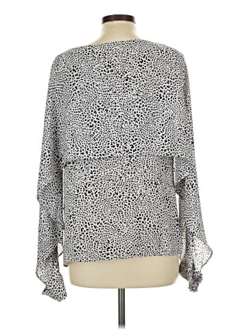 DKNY Long Sleeve Blouse (view 2)