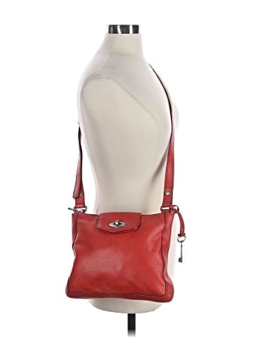 Fossil Leather Crossbody Bag (view 2)