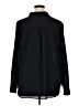 Maurices Solid Black Long Sleeve Button-Down Shirt Size 16 (1) - photo 2