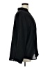 Maurices Solid Black Long Sleeve Button-Down Shirt Size 16 (1) - photo 4