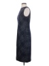 Classiques Entier 100% Wool Argyle Blue Cocktail Dress Size 4 - photo 5
