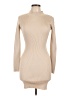 Missguided Tan Casual Dress Size 12 - photo 1