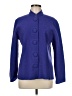 Appleseeds 100% Wool Blue Cardigan Size M - photo 1