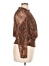J by Joie Brown Long Sleeve Blouse Size XL - photo 4