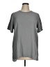 Eileen Fisher Gray Short Sleeve Blouse Size XL - photo 1