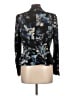 Rebecca Taylor Floral Black Blazer Size 10 - photo 2