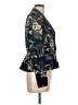 Rebecca Taylor Floral Black Blazer Size 10 - photo 4
