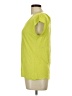 Mossimo 100% Polyester Green Short Sleeve Top Size L - photo 5