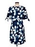 db established 1962 Print Blue Casual Dress Size 10 - photo 2