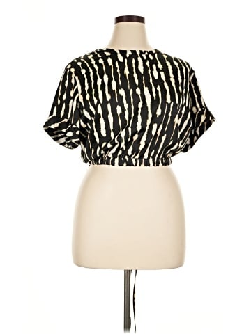 Bar III Short Sleeve Blouse (view 1)