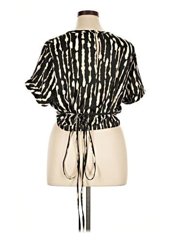 Bar III Short Sleeve Blouse (view 2)