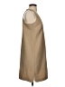 W by Worth Solid Tan Casual Dress Size 4 - photo 4