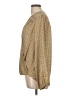 Max Studio Tan Long Sleeve Blouse Size L - photo 5
