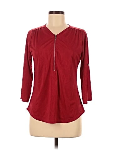 NY Collection 3/4 Sleeve Top (view 1)