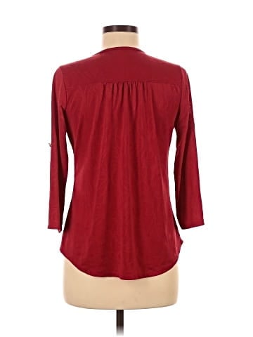 NY Collection 3/4 Sleeve Top (view 2)