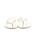 J.Crew Silver Flip Flops Size 8 - photo 2