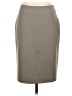 Ann Taylor Solid Gray Formal Skirt Size 0 - photo 1