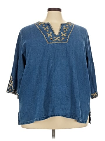 Maggie Lane 3/4 Sleeve Blouse (view 1)