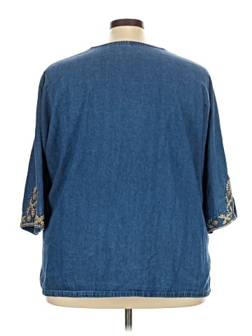 Maggie Lane 3/4 Sleeve Blouse (view 2)