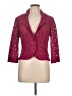 Tabitha Floral Pink Burgundy 3/4 Sleeve Top Size 10 - photo 1